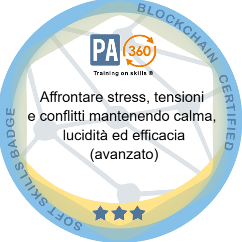 Affrontare stress, tensioni e conflitti mantenendo calma, lucidità ed efficacia (avanzato)